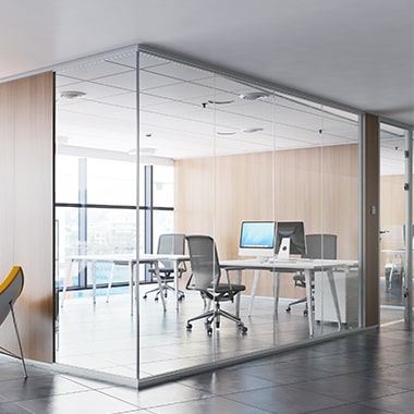 HK55S glass partition wall_IMAGE