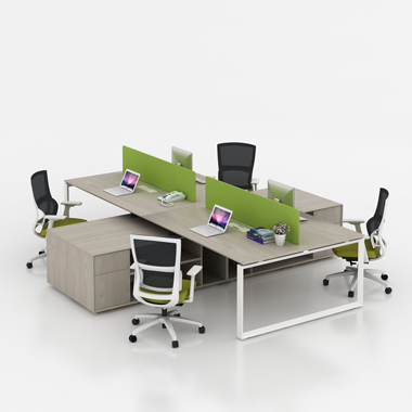 Latest office furniture, work space combination design | M&W