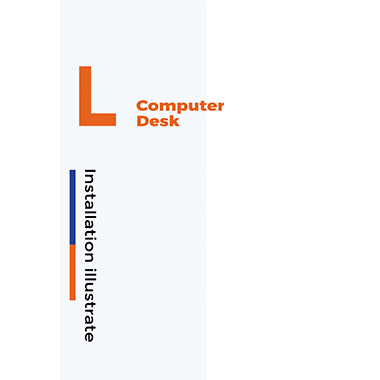 L Desk Installation Instructions