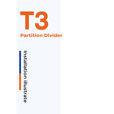 T3 Partition Divider Installation Instructions