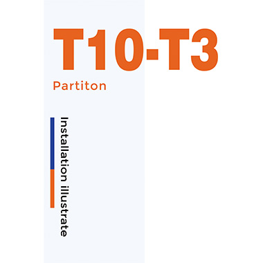 T10-T3 partition installation instructions