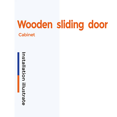 Wooden sliding door cabinet installation instructions