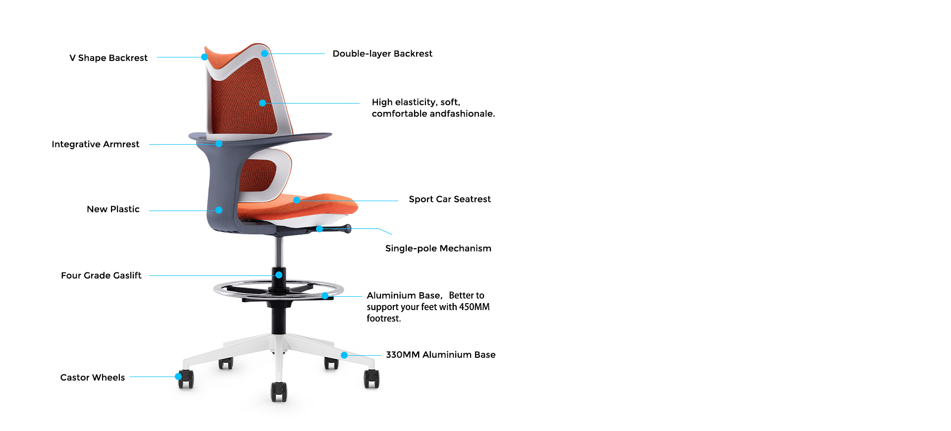 reception chair,office chair,swivel office chair