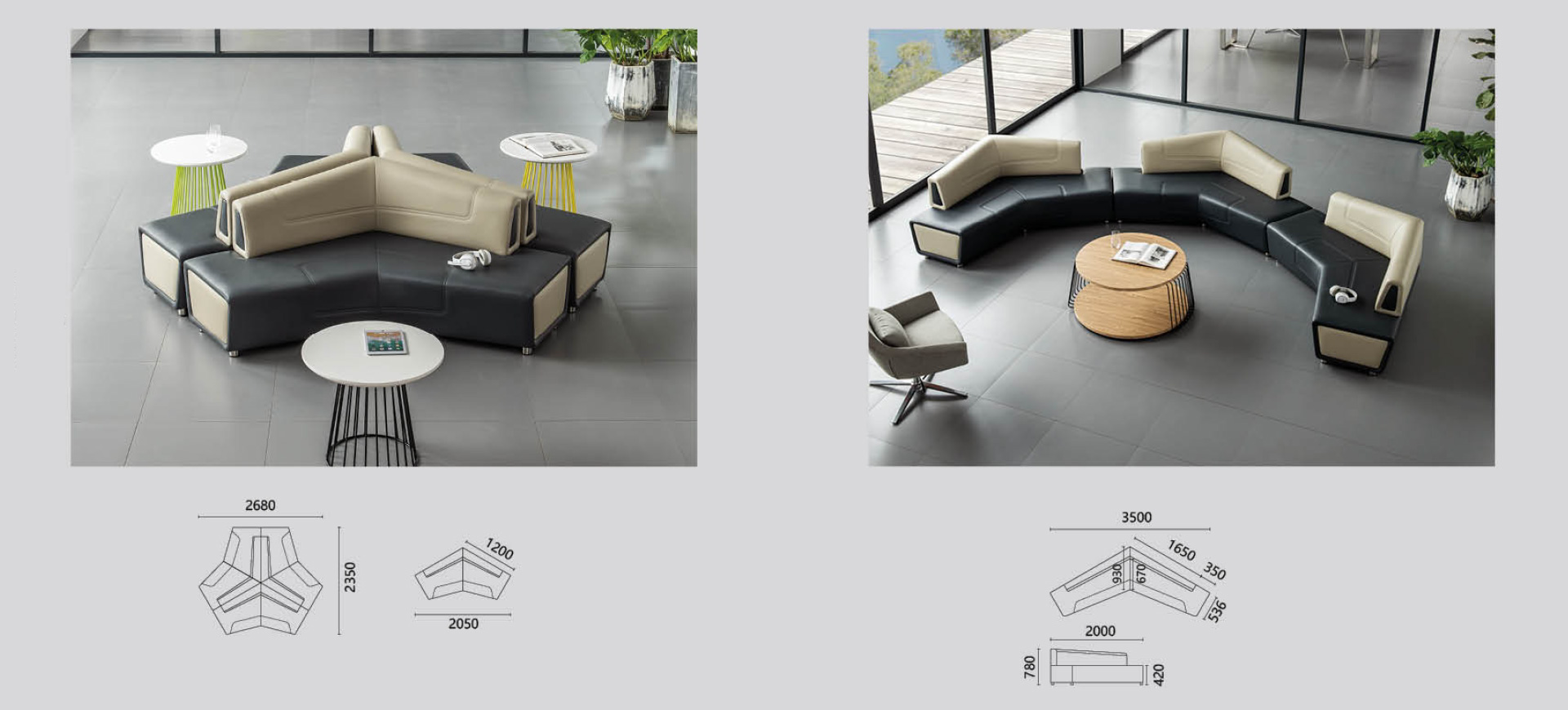 Casual seating,business sofa,modular sofa